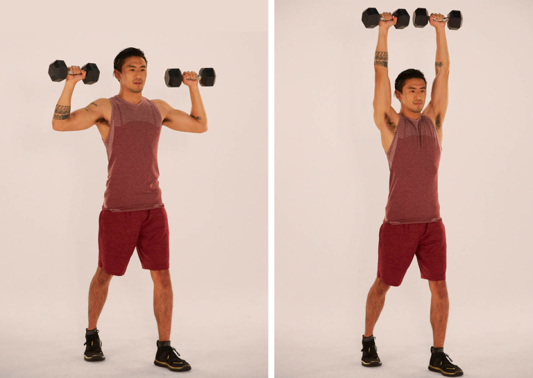 Proper Technique for Dumbbell Military Press